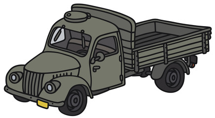Old military truck