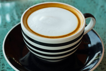 Cup of cappuccino