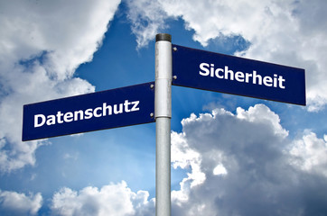 Schild Sicherheit Datenschutz