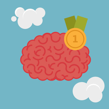 Brain concept illustration: winne
