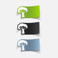 realistic design element: tree