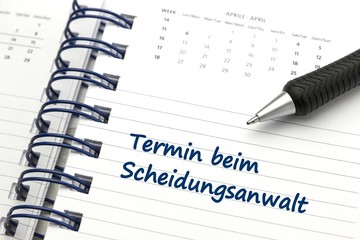 Scheidung - Konzept