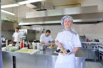 chef preparing food