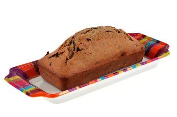 Gâteau au café et pépites de chocolat