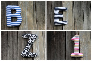 Textile letters