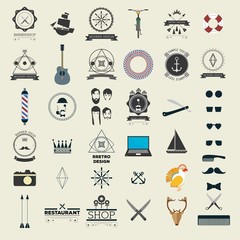 icons,logos, labels, vector set. Vector , signs, logos,marine