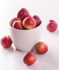 fresh peaches