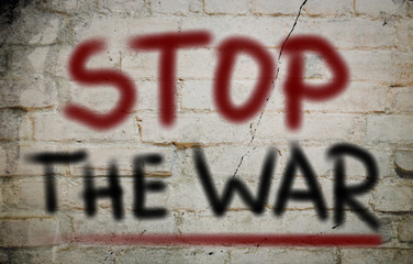 Stop War Concept