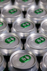 Pattern from much of drinking cans