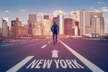 Road to new york city marathon