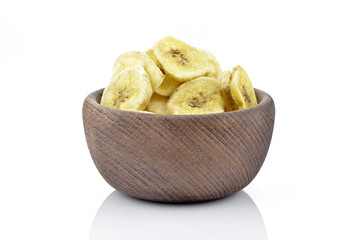 Suszone banany w misce © CUKMEN