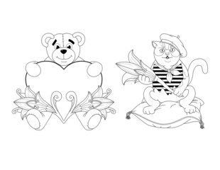 small animals Valentine's Day