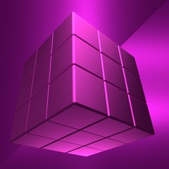 Fototapeta premium 3D Cube