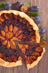 plum tart