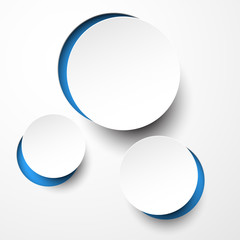 Paper white round notes.