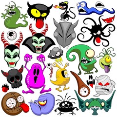 Doodles Monsters Caracters