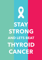 thyroid cancer poster