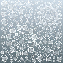 Floral ornament wallpaper vector retro background concept
