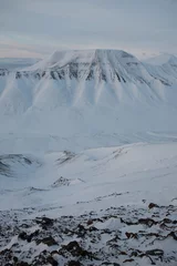 Poster Berg und Tal auf Spitzbergen