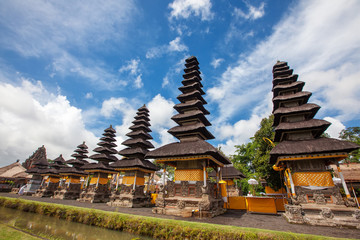 Taman Ayun Temple (Bali, Indonesia) on a beautiful sunny day © Maygutyak