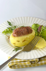pommes de terre farcie