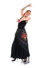 Fototapeta premium Flamenco woman dancing