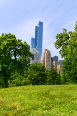Naklejka premium Central Park Manhattan New York US