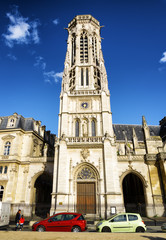 Catholic church of Saint Germain of Auxerre in Paris, France.