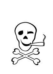 kiffender Totenkopf