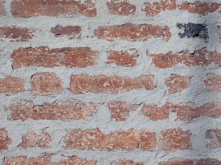 Red bricks background
