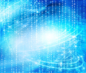 Abstract blue background. Technology background, from series bes