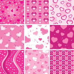 Valentine wrapping paper