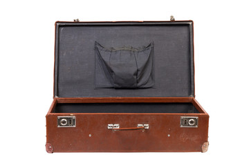 Old suitcase. Vintage style