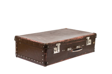 Old suitcase. Vintage style