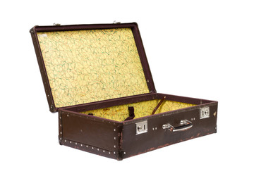 Old suitcase. Vintage style