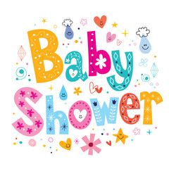 Baby Shower - obrazy, fototapety, plakaty