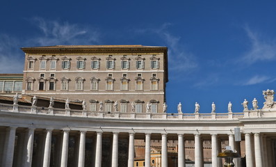 Palazzo Apostolico in Saint Peter's square, ROme
