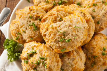 Homemade Cheddar Cheese Biscuits