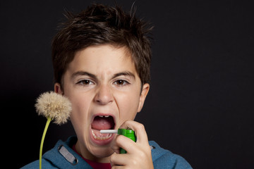 bambino allergico