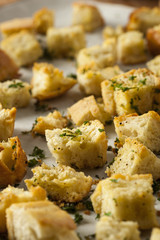 Fresh Homemade French Croutons
