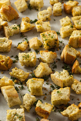 Fresh Homemade French Croutons