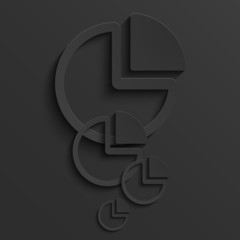 Vector modern diagram infographic.