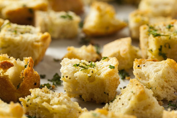 Fresh Homemade French Croutons