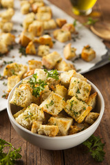Fresh Homemade French Croutons