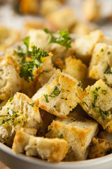 Fresh Homemade French Croutons