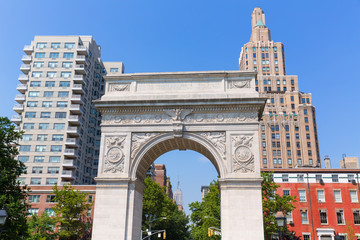 Obraz premium Manhattan Washington Square Park Arch NYC US