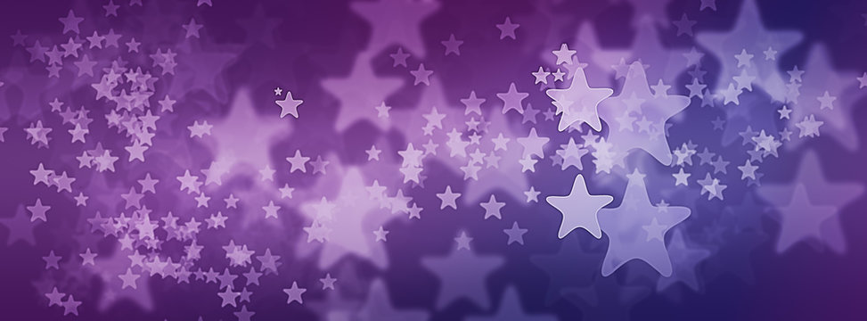 Purple Starry Background For Facebook Cover Photo