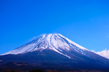 山梨側から見た富士山