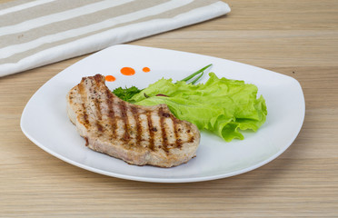 Grilled t-bone steak