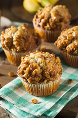 Homemade Banana Nut Muffins